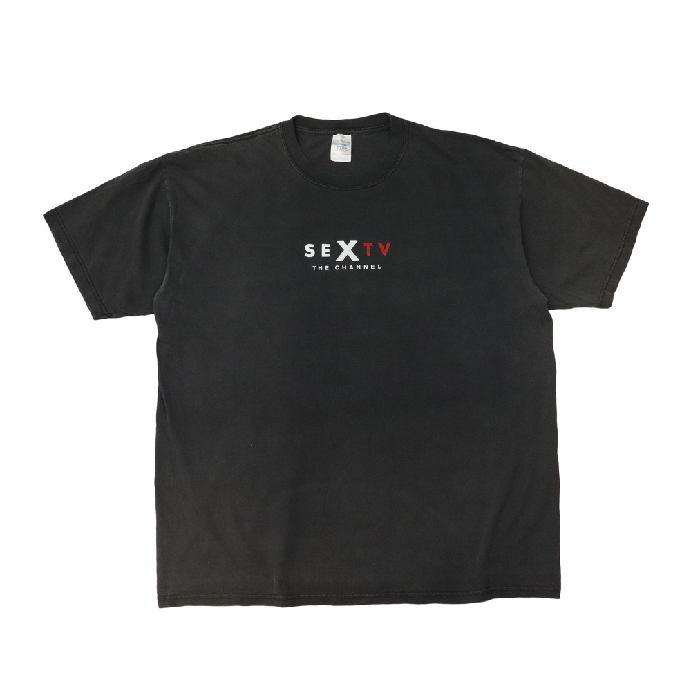 Vintage SexTV The Channel Logo Graphic T-Shirt Size XL